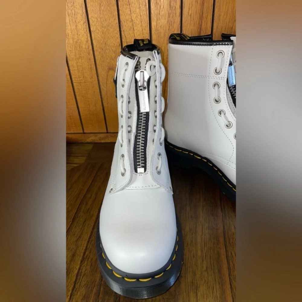 SOLD-NEW DR MARTENS 1460 TWIN ZIP SIZE 8L 7M - Picture 2 of 9